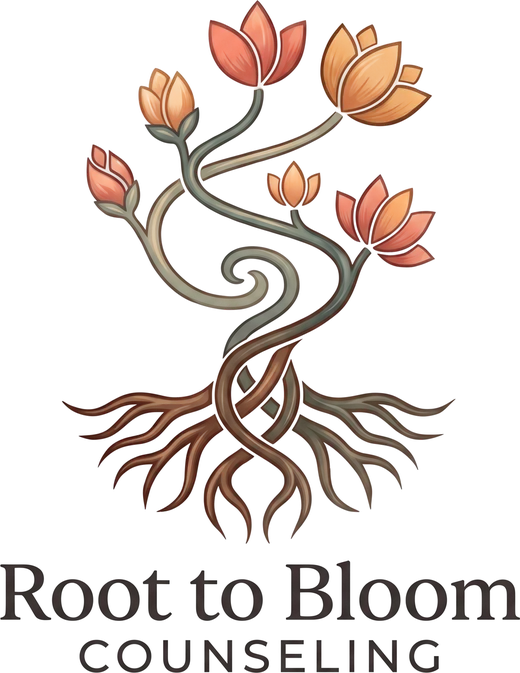 Root to Bloom Counseling logo